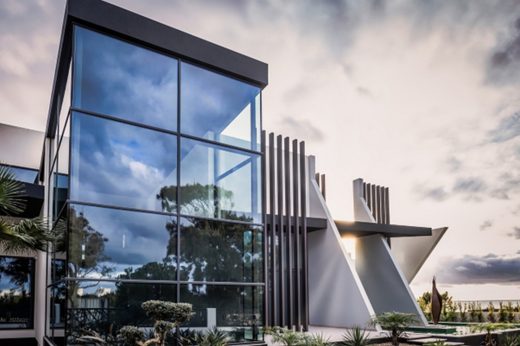 Security gates in modern commercial architecture