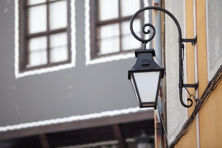 View of Sustainable outdoor lighting, space light design – e-architect
