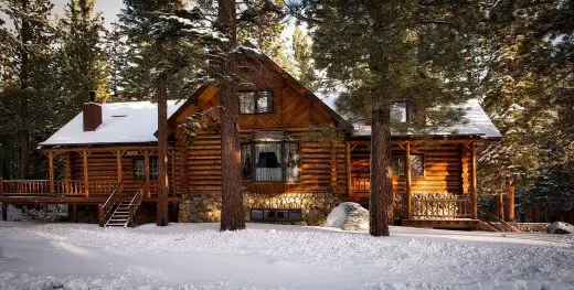 Custom concrete log siding for homes