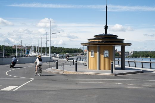 Lilla Lidingöbron Bridge Stockholm Sweden