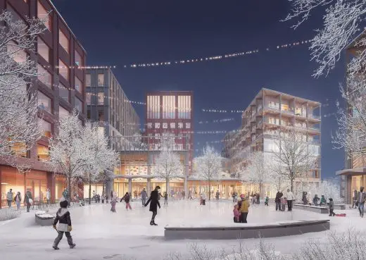 Luna Quarter Södertälje building, Sweden