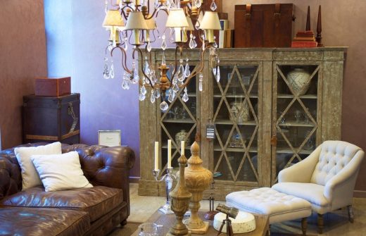 Rammed earth home interior design