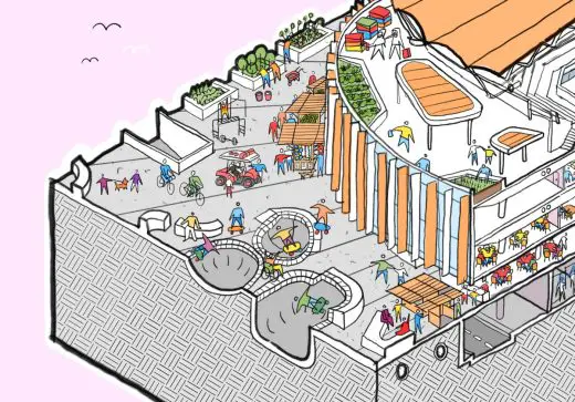 Sports venue building