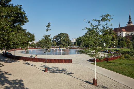 The Moravian Square Park Revitalisation Brno Czech Republic