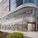 diamond-encrusted façade for Tiffany & Co. store in Shanghai
