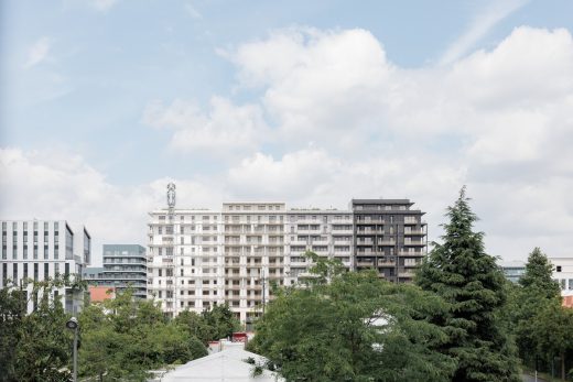 Paris 2024 Olympic Village building, Saint-Denis