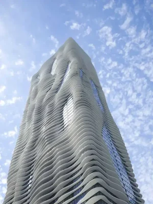 Aqua Tower American Skyscraper Architecture