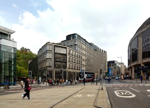 Calton Square Edinburgh office building renewal