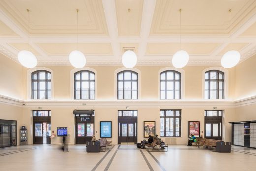 České Budějovice Train Station CZ