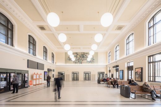 České Budějovice Train Station CZ