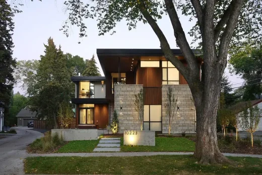 Glenora Modern House in Edmonton, Alberta