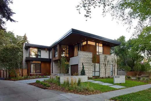 Glenora Modern House Edmonton Canada