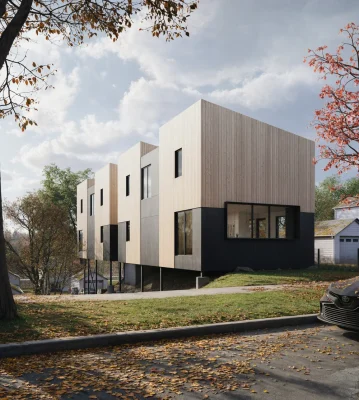 Little Mod duplex St Paul Minnesota