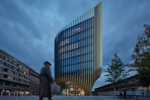 Masaryčka building Prague Zaha Hadid Architects
