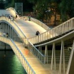Paris Passerelle Simone de Beauvoir