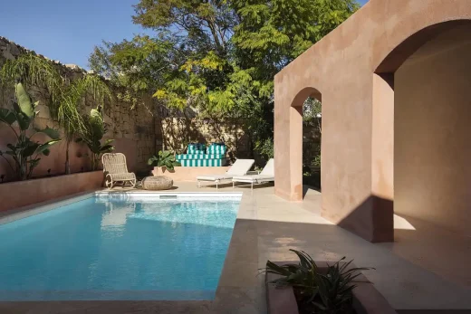 Pink Mediterranean Home Malta