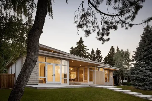Sleek Modern Home, Calgary, Alberta