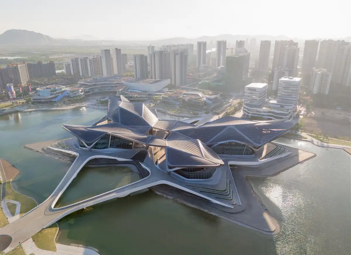 Zaha Hdid Architects - Zhuhai Jinwan Civic Art Centre building