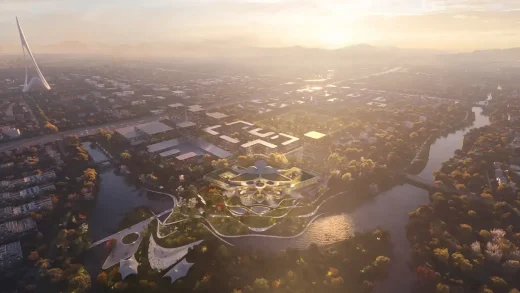 Alisher Navoi International Scientific Research Centre by Norviska Render