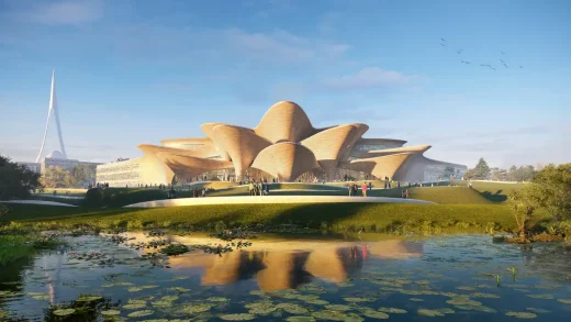 Alisher Navoi International Scientific Research Centre by Norviska Render