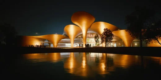 Alisher Navoi International Scientific Research Centre by ZHA