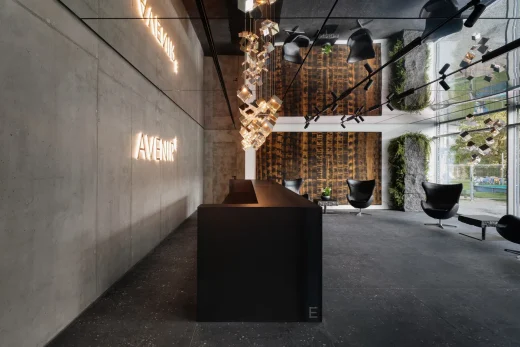 Avenir E Lobby Prague interior