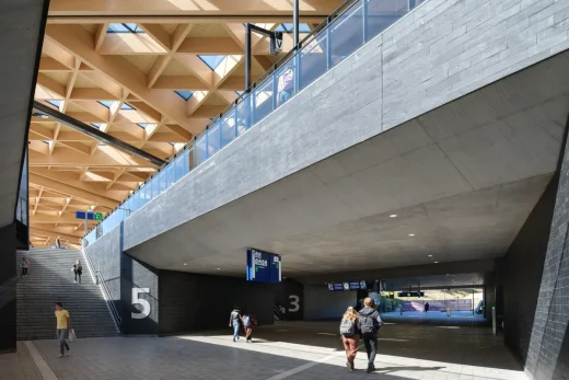 Ede-Wageningen train station Holland