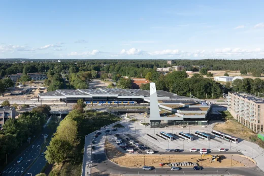 Ede-Wageningen train station Holland