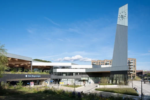 Ede-Wageningen train station Holland