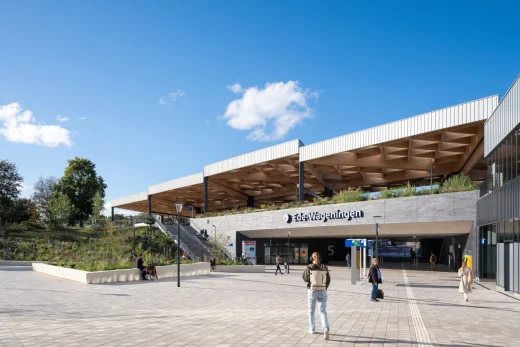 Ede-Wageningen train station The Netherlands