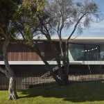 Fawkner House Melbourne garden trees
