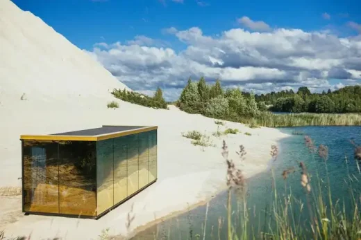 ÖÖD Golden House, Estonia property design
