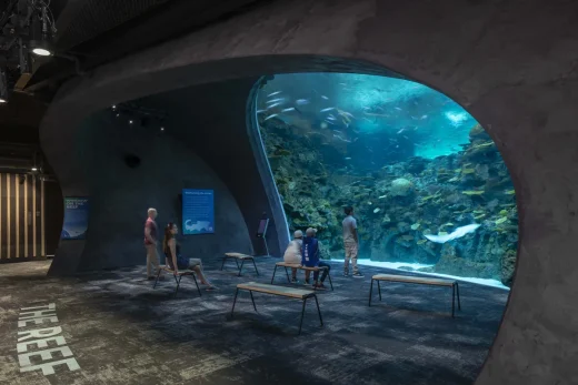 Seattle Aquarium Ocean Pavilion Washington State USA