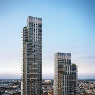 Eurovea Towers Bratislava buildings