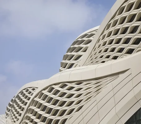 KAFD Metro Station building by ZHA in Riyadh
