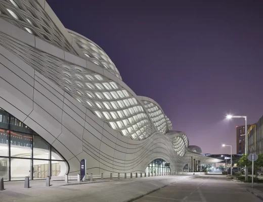 KAFD Metro Station building by ZHA in Riyadh