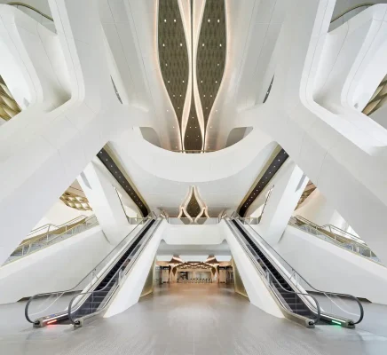 King Abdullah Financial District Metro Station Riyadh