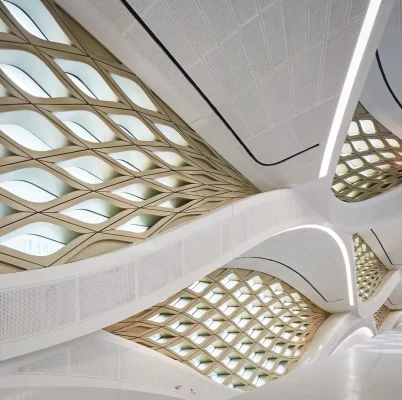 King Abdullah Financial District Metro Station Riyadh