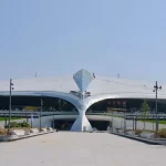 Lishui Airport building design by MAD Architects
