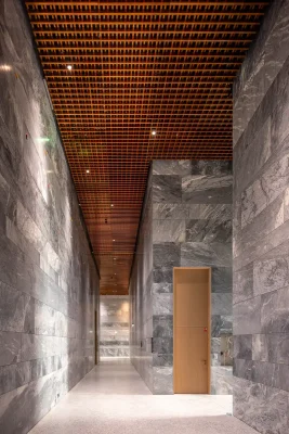 Polish History Museum in Warsaw building interior