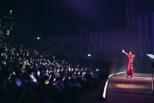 Polish building design interior concert