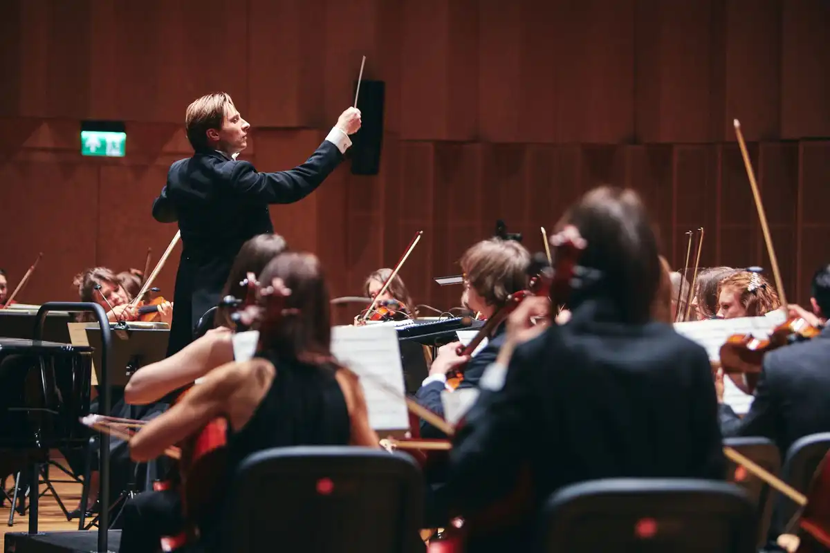 Polish building design interior music concert