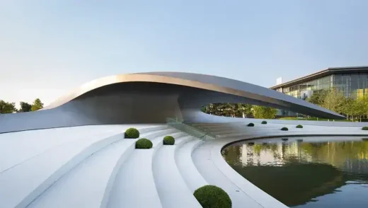 Porsche building Wolfsburg - world architecture design