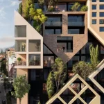 Puzzle Tirana building in Albania by NOA