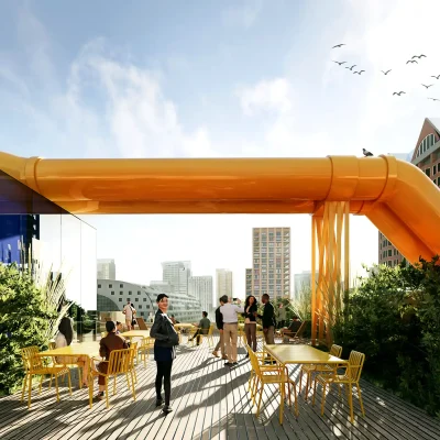 Rotterdam Central Library building design