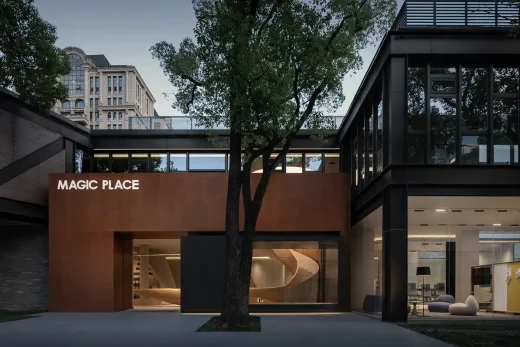 Magic Place Offices Shanghai China