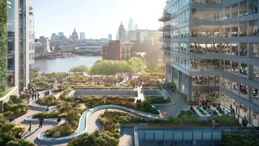 72 Upper Ground London Queens Walk Gardens