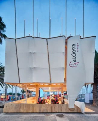 ACCIONA Energía Pavilion building, Barcelona