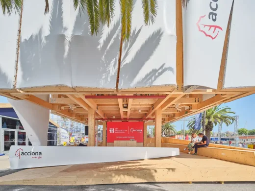 ACCIONA Energía Pavilion, Moll de la Fusta, Barcelona