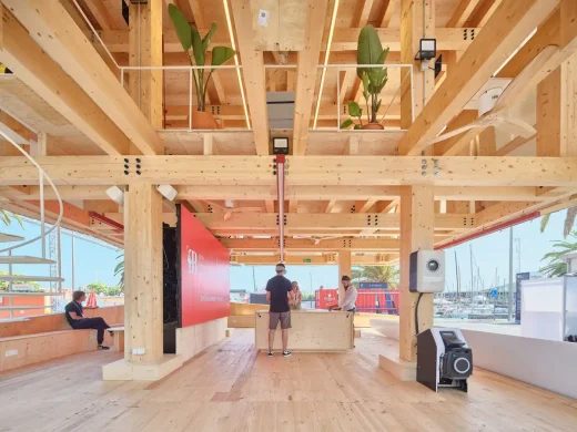 ACCIONA Energía Pavilion, Moll de la Fusta, Barcelona